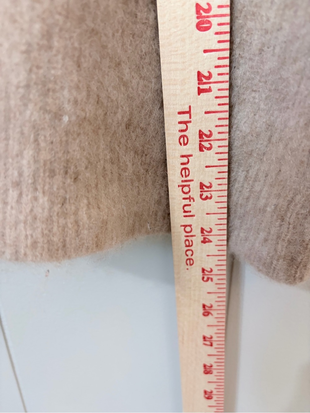 Quince 100% Cashmere Button Down Cardigan Beige Plush Large - Picture 4 of 6